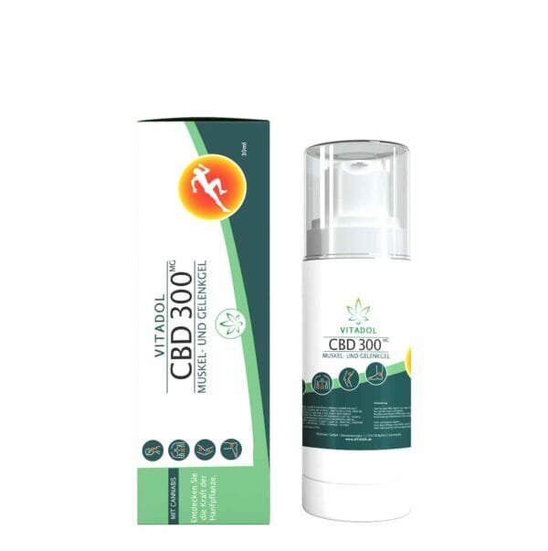Vitadol Muskel-und Gelenkgel 300mg oder 1.000mg CBD – Bild 2